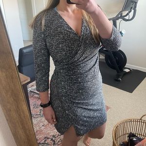 Faux wrap medium express dress